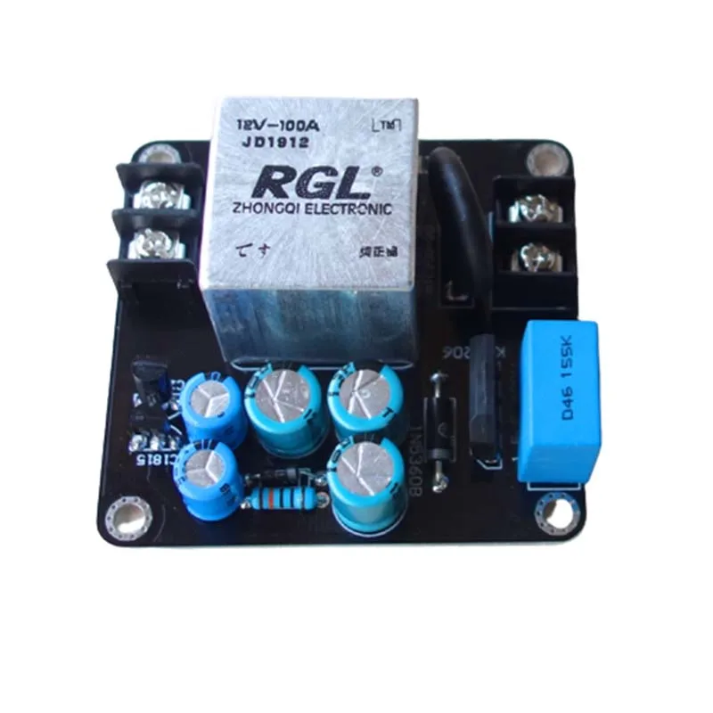 

High-current soft starter is suitable for 100A super-current RGL relay of high-power CLASS A power amplifier