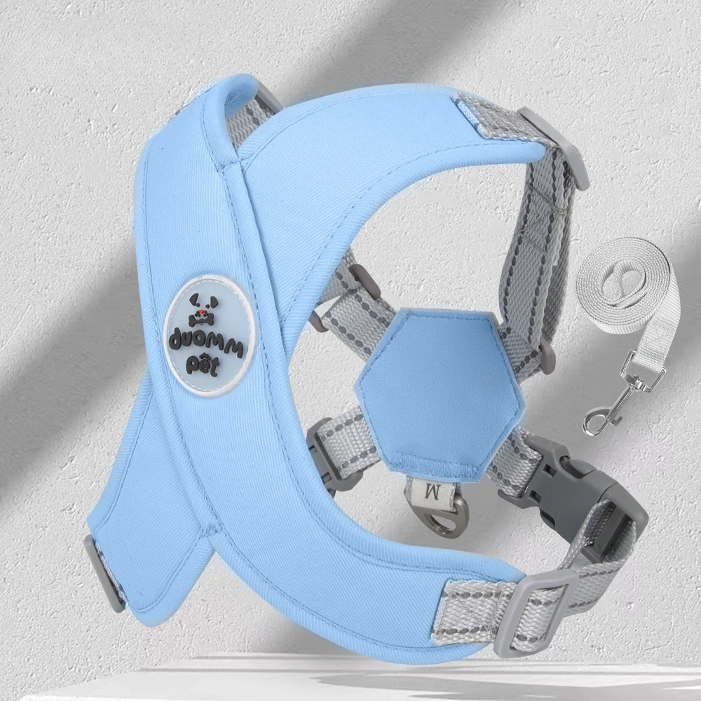 

Dog Leash Breathable Pet Harness Vest-style Reflective 4 Colors