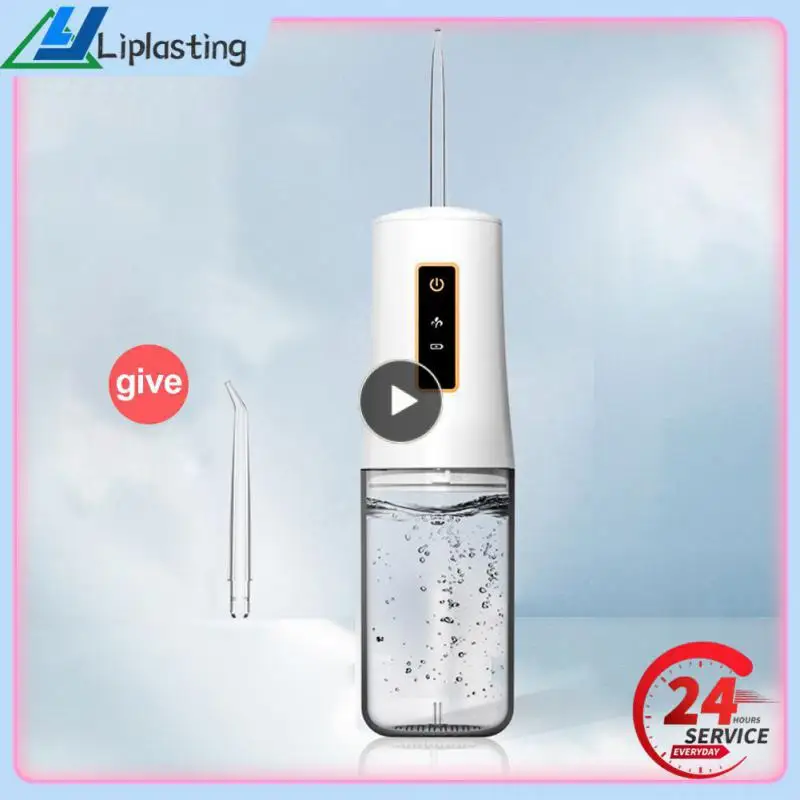 

Portable Oral Irrigator Water Flosser Water Jet Tools Pick Teeth Cleaner 3 Modes 230ML Water Tank Teeth Whitening Cleaner
