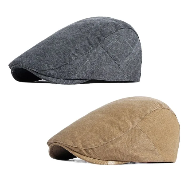 

Cotton Beret Men's British Retro Forward Cap Women's Art Leisure Newsboy Hat