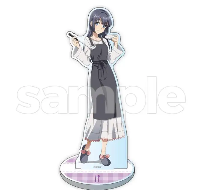 

Аниме Seishun Buta Yarou Series Sakurajima Mai фигурка на акриловой подставке, модель для косплея, Настольная декоративная подвеска, подарки на день рождения