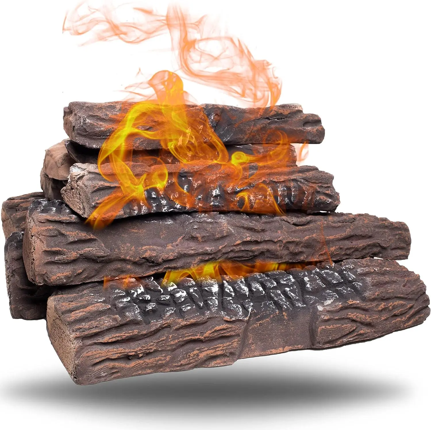 

Fireplace Logs | Faux Fireplace Logs for Gas Fireplace. Ventless Gas Logs for Fireplace Natural Gas. Fireplace Logs for Fireplac