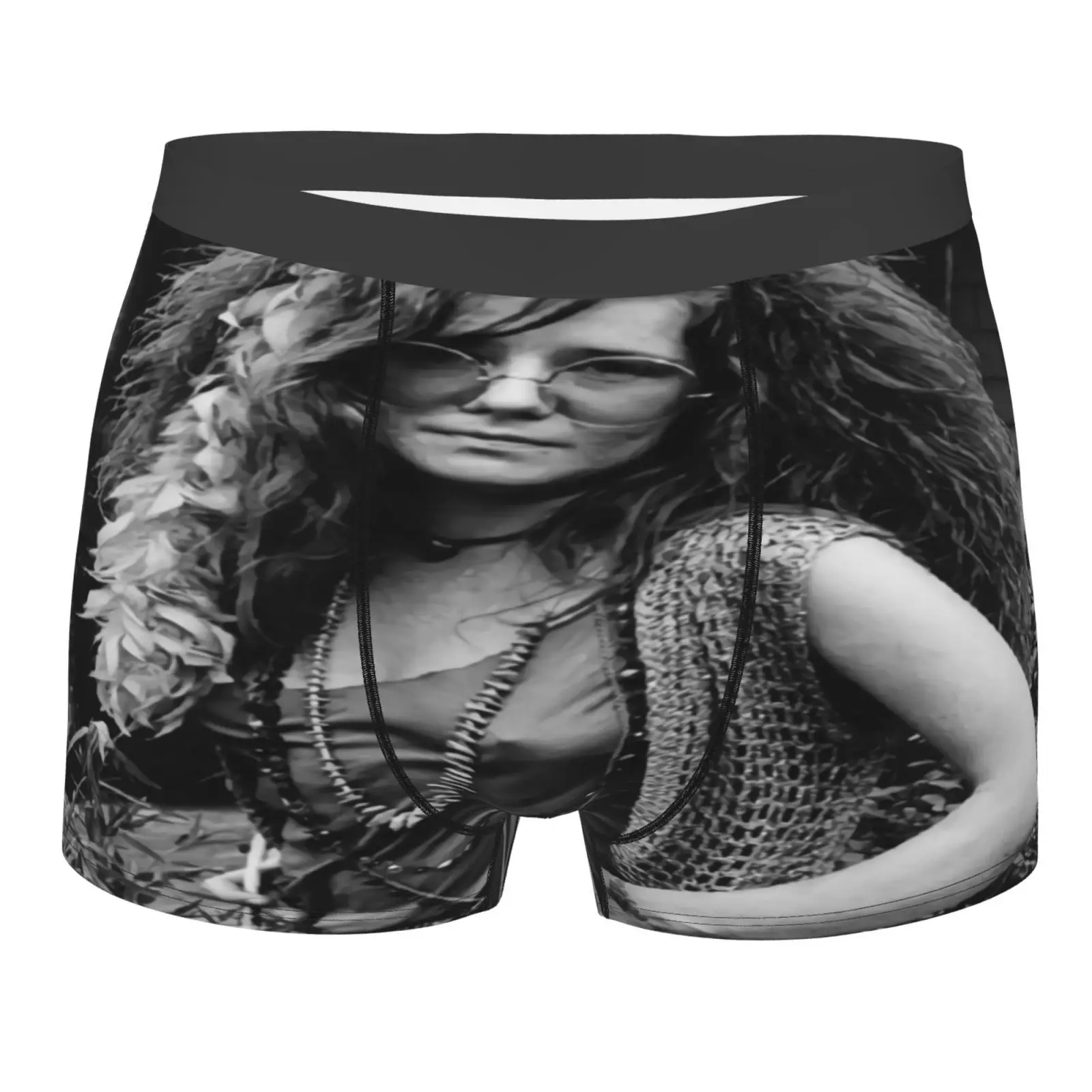 

Набор психоделических трусов Janis Joplin 1969 для мужчин и женщин, мужские трусы-боксеры, мужские шорты с карманом и завышенной талией для мужчин и...