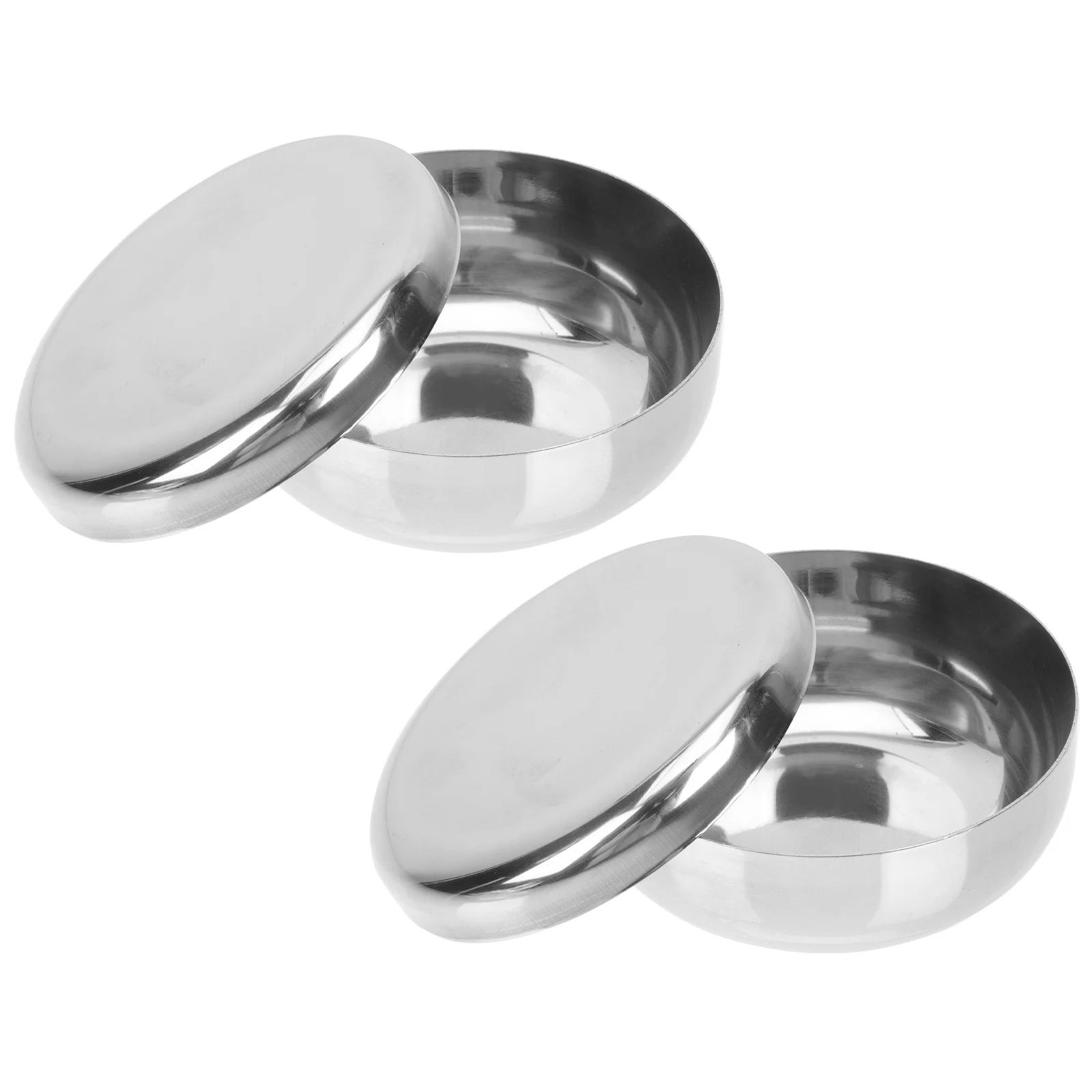 

Bowl Steel Bowls Rice Stainless Mixing Set Metalsoup Korean Salad Lids Insulated Serving Noodle Dish Kitchen Steam Cereal Snack