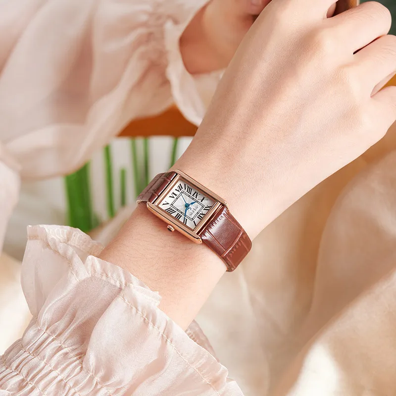 JULIUS Quartz Glass Waterproof Belt Korean Style Retro Exquisite Fashion Women's Watches Luxury Watch Women  Wrist Watch JA-1333 enlarge