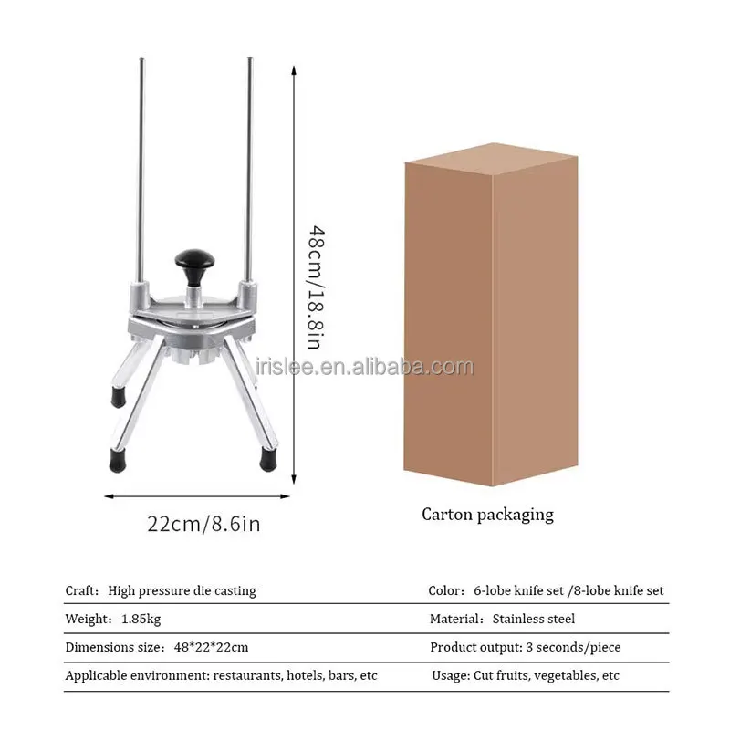 Ручной разделитель фип Ap ple Chopper Резак для апельсинов фруктов Овощерезка