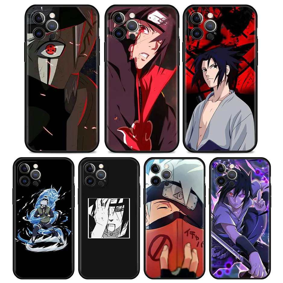 Чехол для телефона Naruto Sasuke Uchiha iPhone SE2 7 8 Plus 5s 6 XR XS Max 11 12 13 Pro mini |