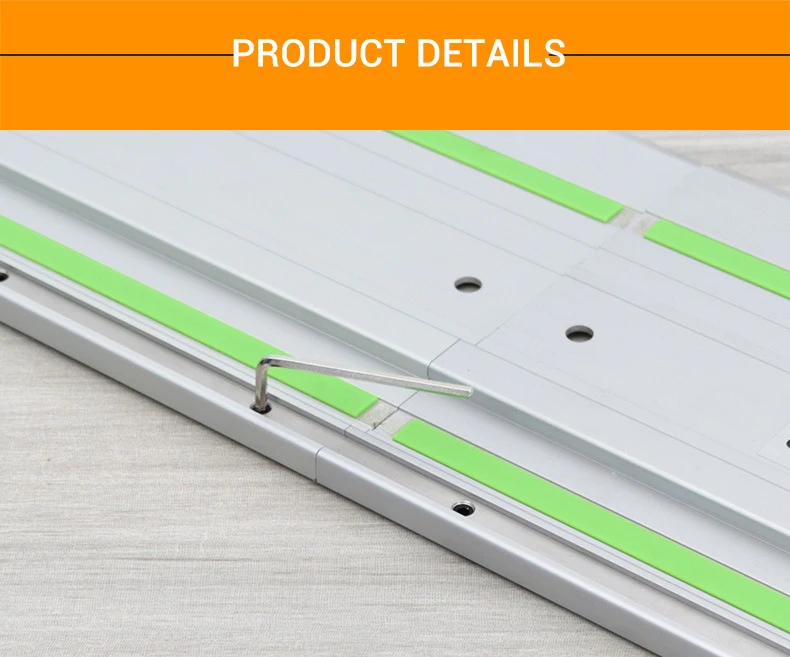 Направляющая для рельсовой пилы комплект соединителей направляющей рельсы из