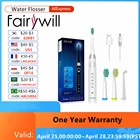 Зубная щетка Fairywill электрическая, FW-508, 5 режимов, водонепроницаемая, IPX7, сменные насадки