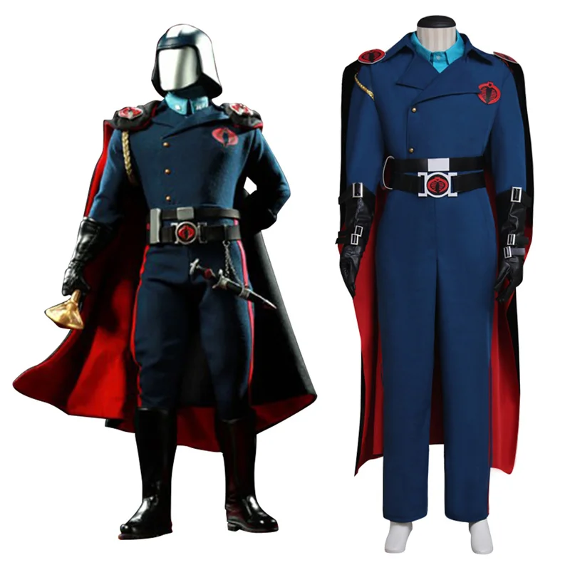 

G.I. Joe The Rise of Cobra Cosplay Commander Male Suit Adult Halloween Carnival Outfits