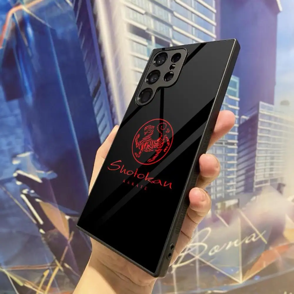 Чехол для телефона SHOTOKAN TIGER Samsung Galaxy S25 S24 S23 S22 S20 S21 Note20 Ultra Plus Fe цветной серебряный