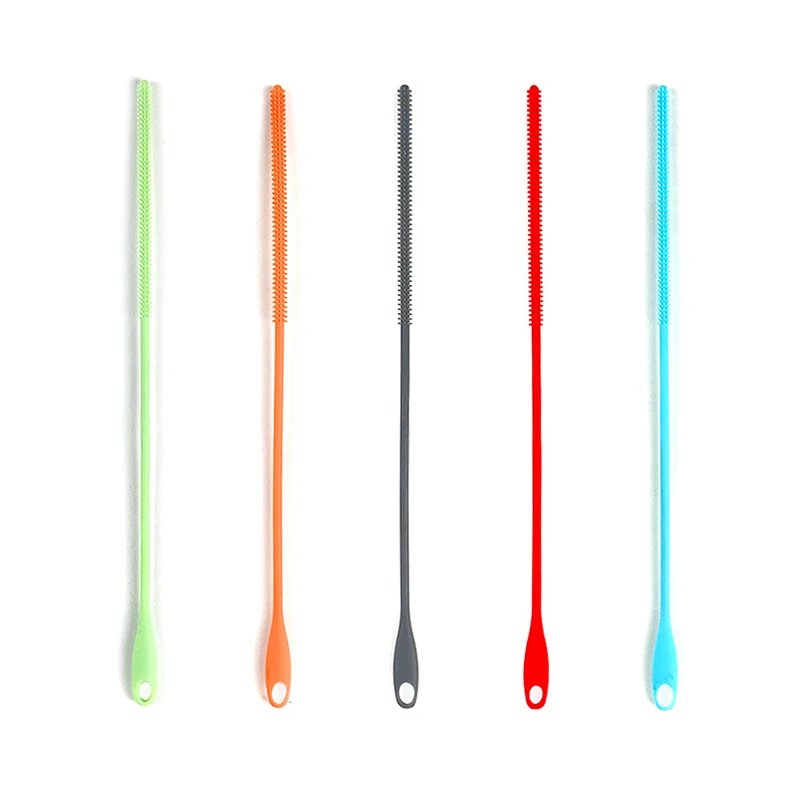 Силиконовая Щетка Для Чистки Шеи Бутылок И Крышек Чашек Мягкая Ручная Плиты