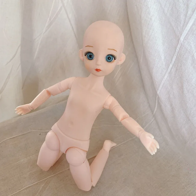 

Bjd кукла 30 см 27 суставов подвижные 3D глаза 1/6 голая девочка гибкие суставы модные куклы игрушки для девочек DIY Детские праздничные подарки