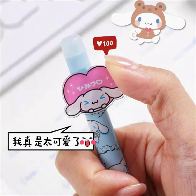 36 шт/лот Sanrio корицы Erasable гель ручка милый 0 5 мм синие чернила нейтральные ручки