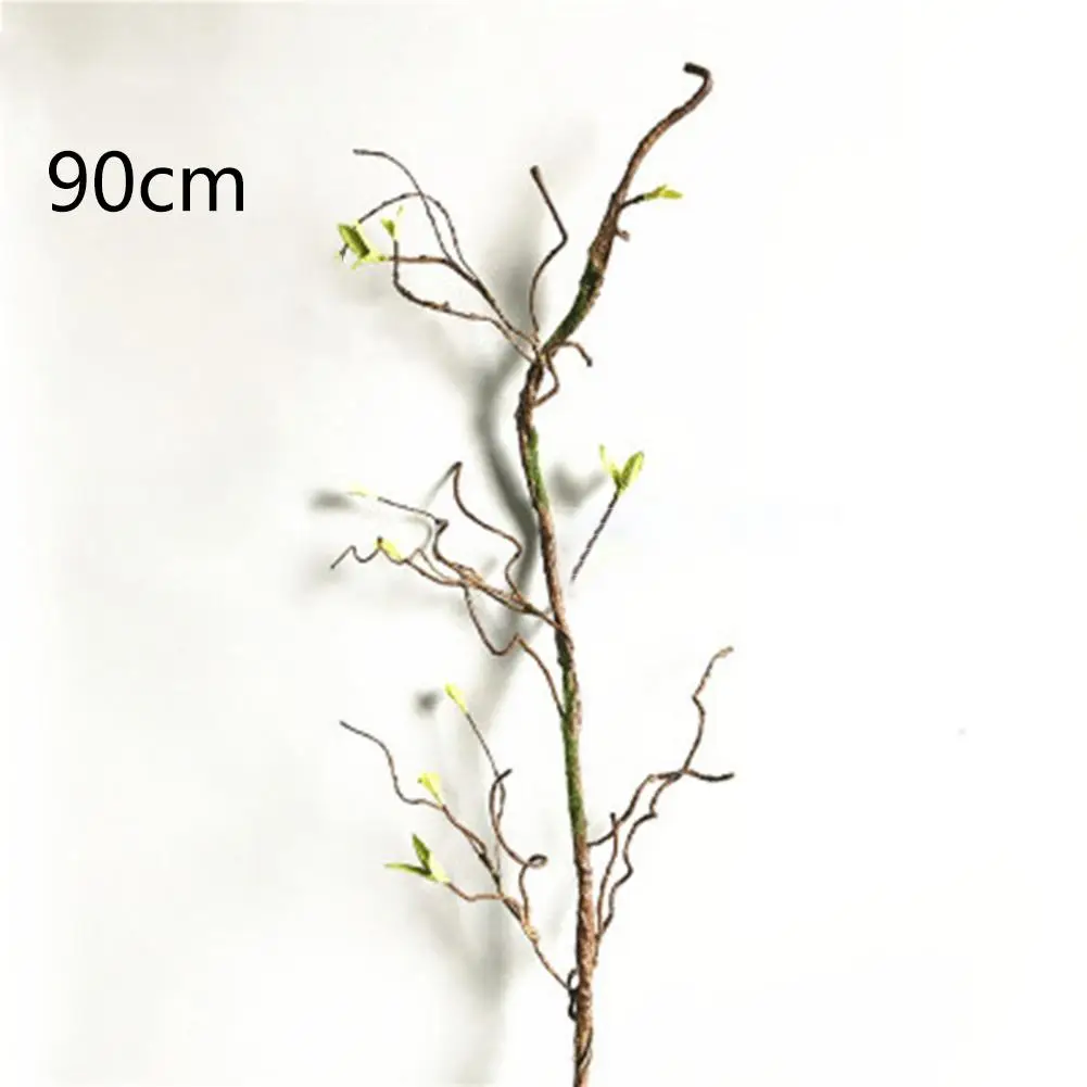 

90CM Artificial Tree Branch DIY Party Decoration Plastic Fake Plant Tree For Hotel Store Restaurant Decor Dark Magic Style Vine