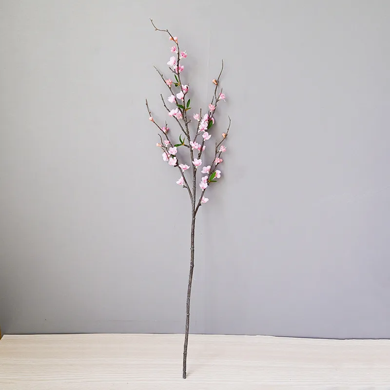 

Wholesale Simulation Peach Blossom Flower for Home Office Decoration