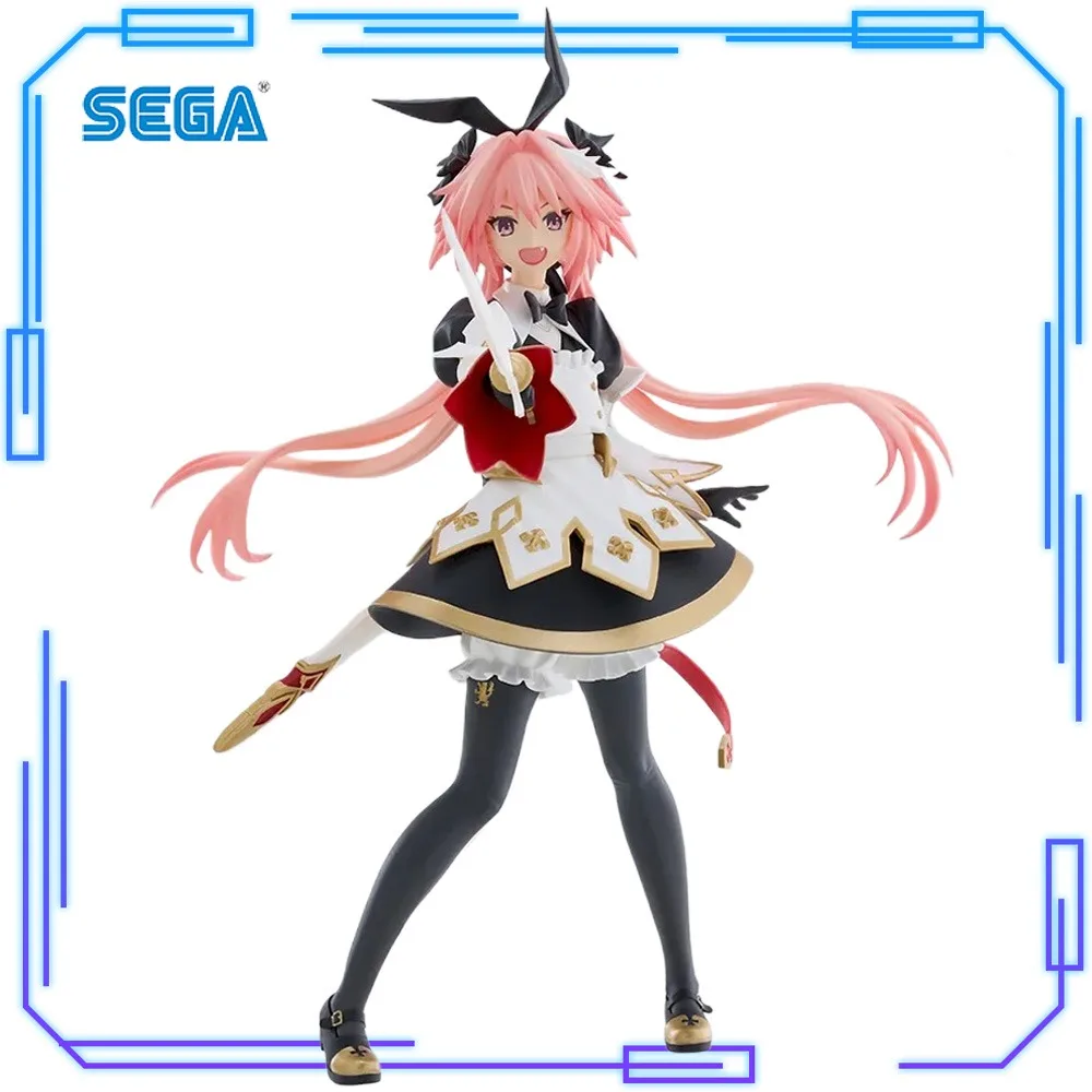 Фото В наличии SEGA, оригинальная аниме-игра Fate/Grand Order FIGURIZMα Astolfo Sabre, 21 см, коллекционная модель, игрушечные фигурки, рождественский подарок №1