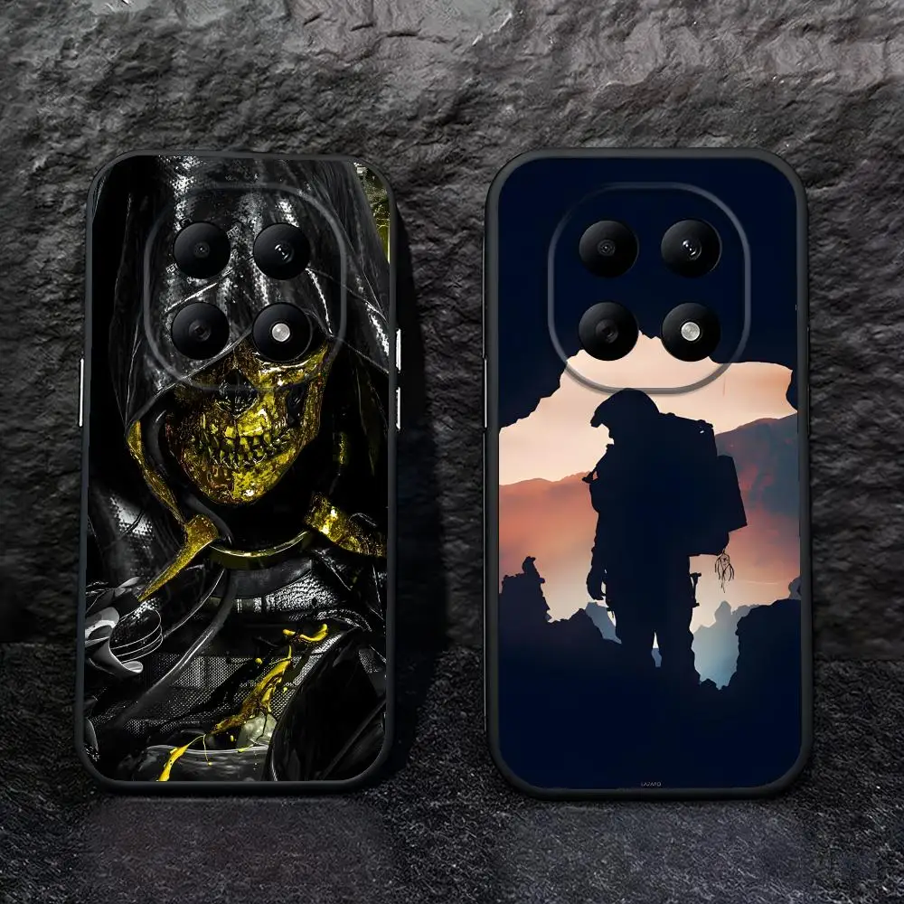 Фото Чехол для телефона HOT GAME Death Stranding, мягкий черный чехол для Redmi Note15 11 12 13 14Pro Plus S 5G 14C A3 №1