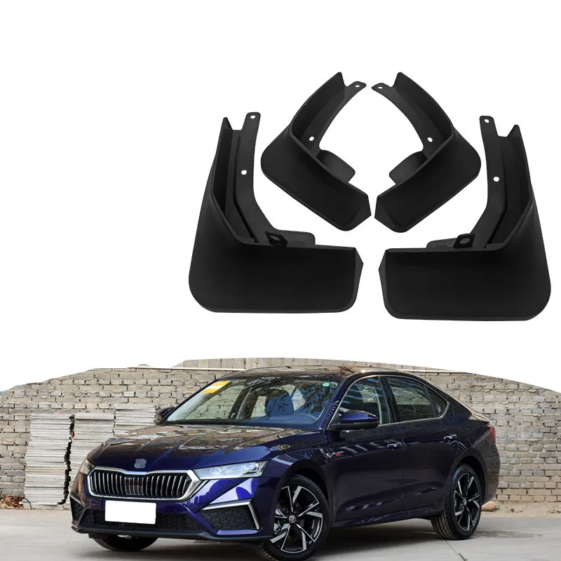 Автомобильные брызговики 4 шт. для Skoda Octavia NX A8 RS Sedan Liftback combi 2020 2021 2022 крылья