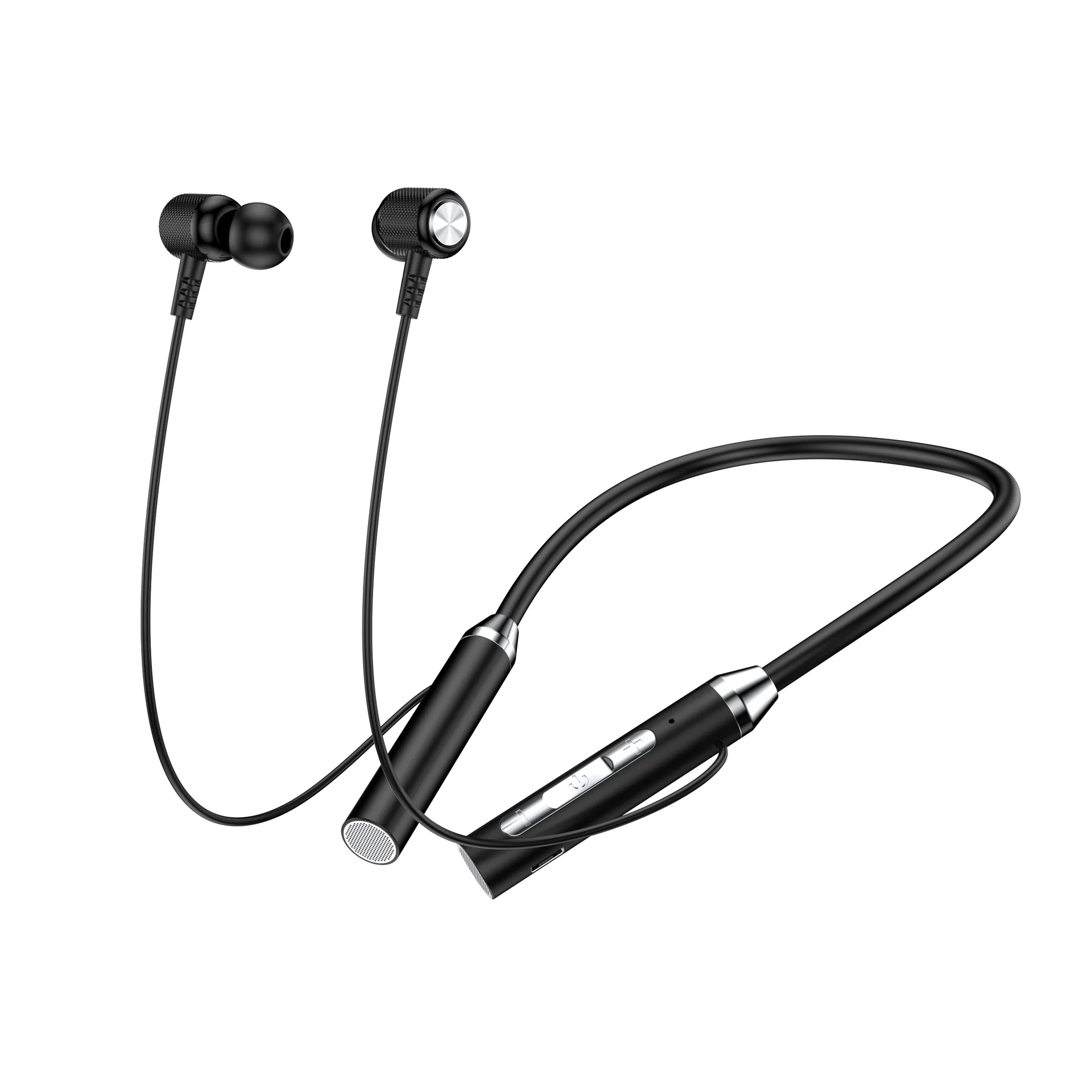 Bluetooth-наушники, беспроводные наушники, магнитные спортивные наушники TWS с шейным ремешком, беспроводная гарнитура с Bluetooth и микрофоном