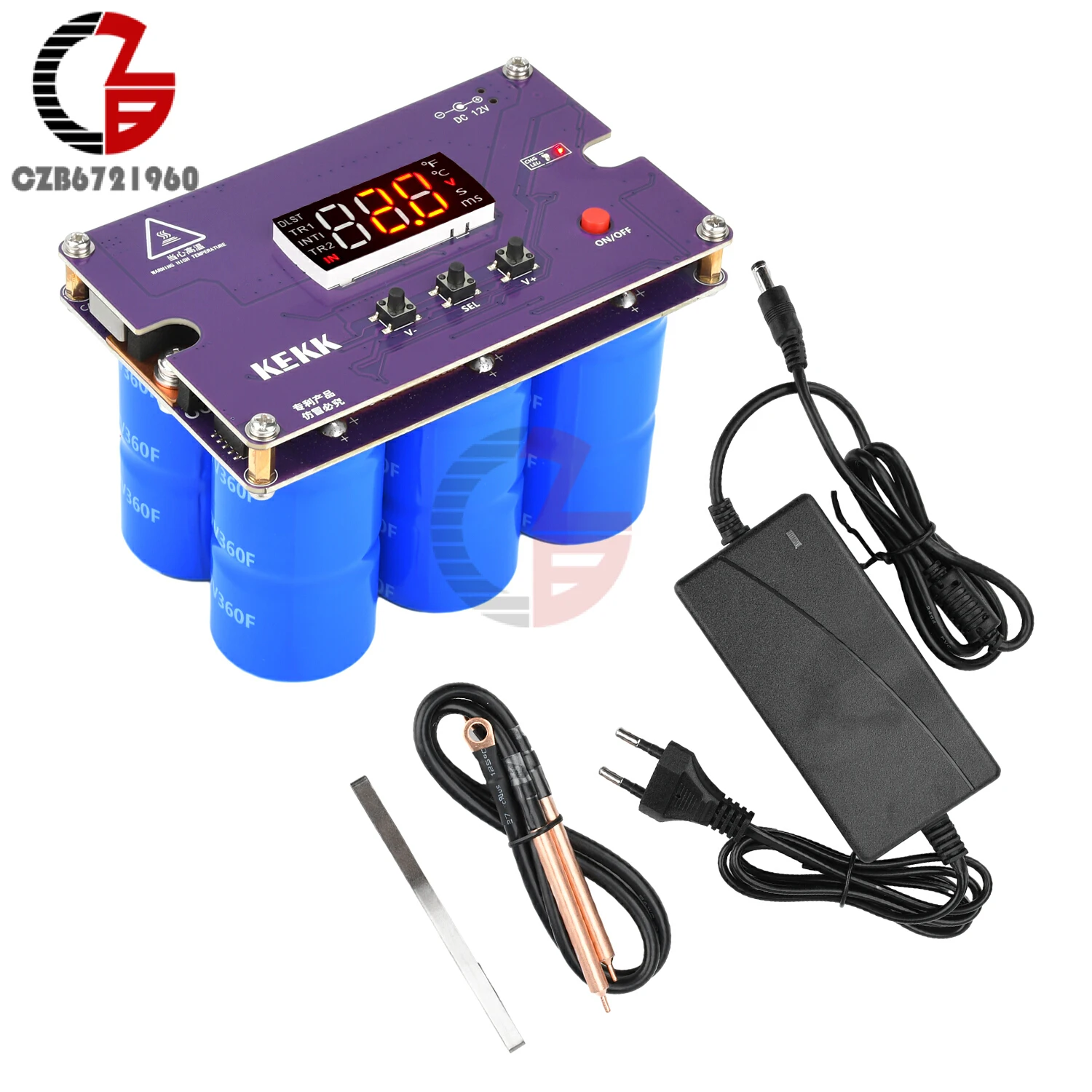 

Двойной импульсный аппарат для точечной сварки 18650/21700