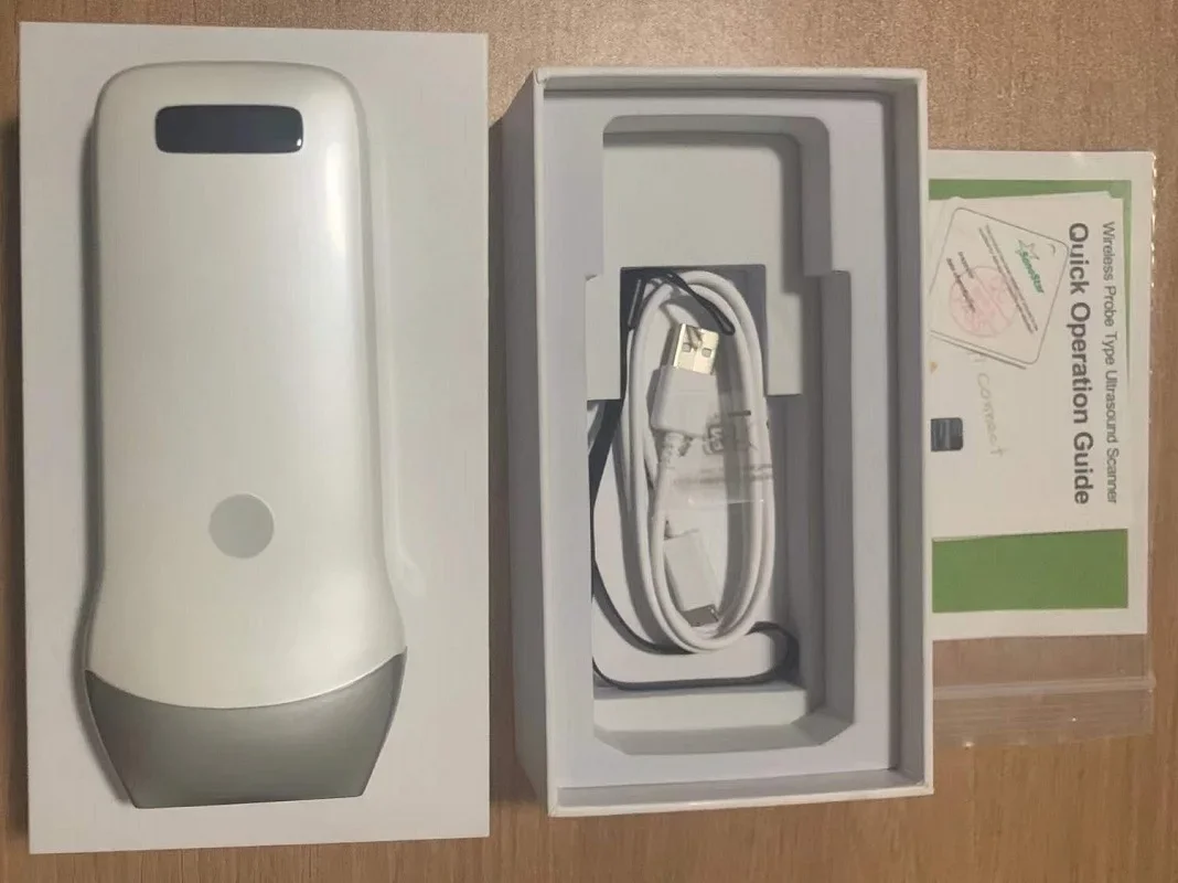 Популярный ручной медицинский беспроводной выпуклый зонд UProbe-3C ультразвуковой