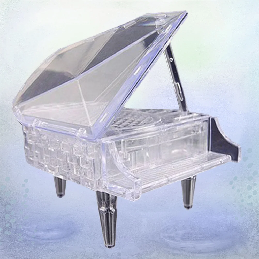 

3 D 3d Puzzle Piano Assembled Toy Kids Toys Girls Crystal Preschool Educational