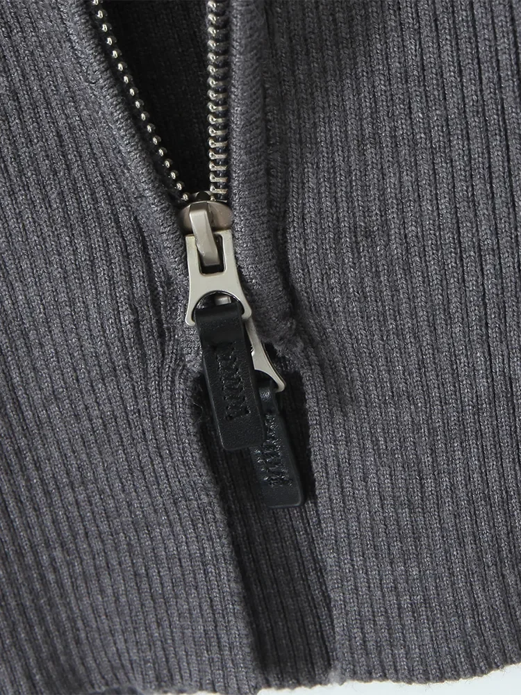 Suninheart 2023 Женский Осенний модный уличный стиль эластичный вязаный кардиган милый