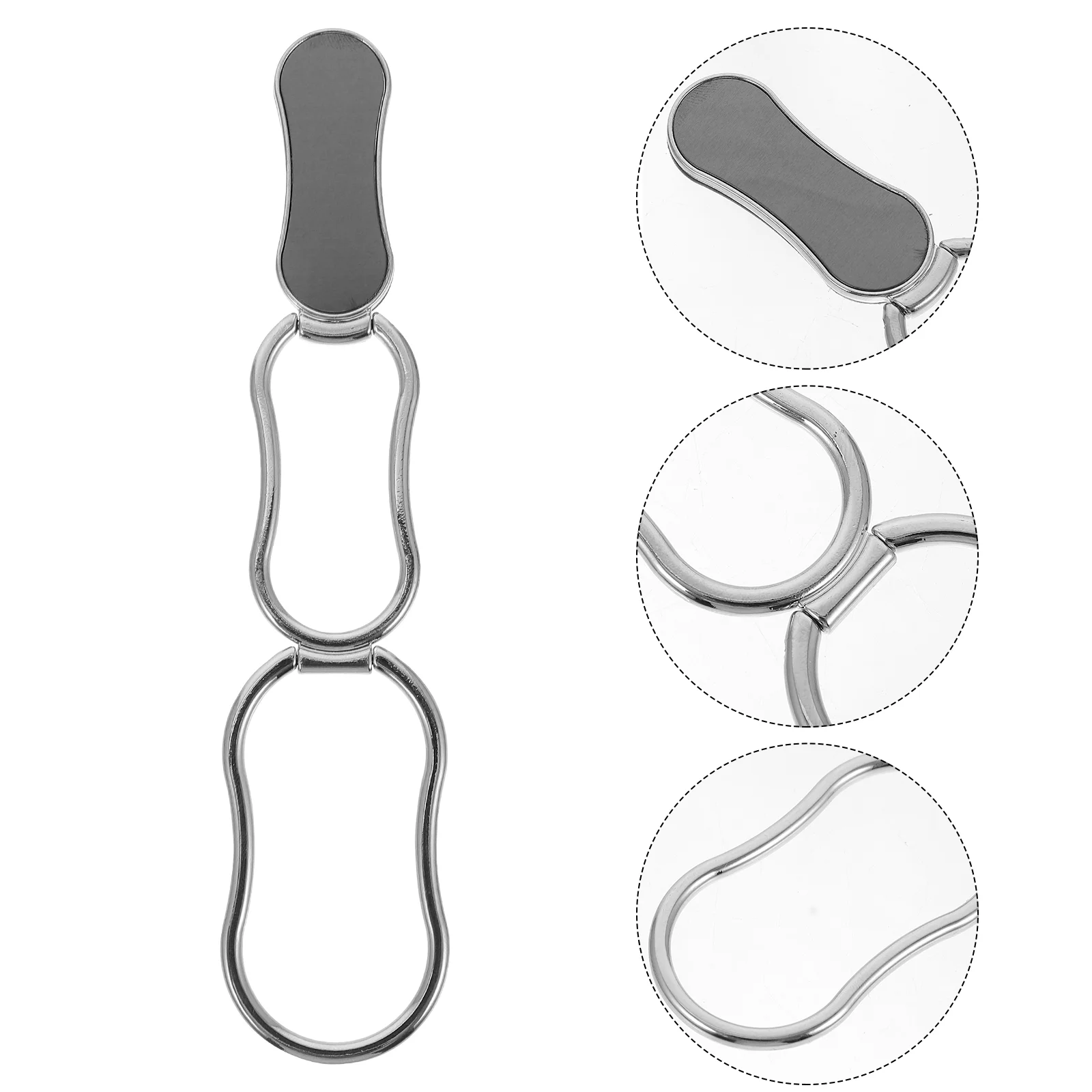 

1 Set of Durable Phone Bracket Cell Phone Ring Buckle Cell Phone Stand Buckle