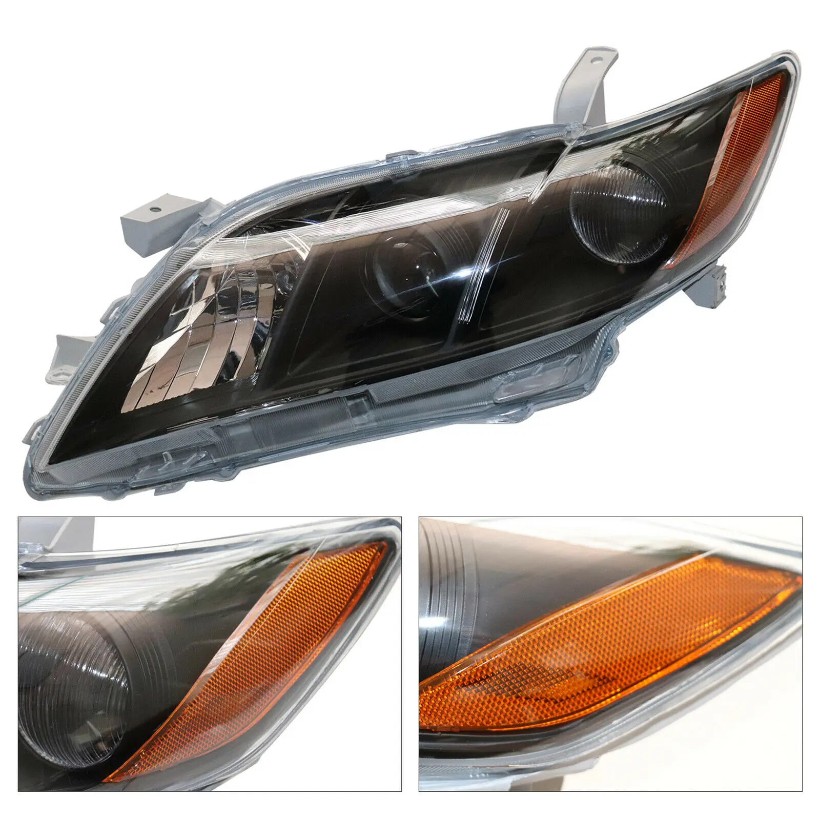 

Headlight Headlamp Left Side For Toyota Camry 2007 2008 2009 8113033652 ABS