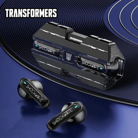 Игровые наушники Трансформеры TF-T01 TWS, Bluetooth, беспроводные наушники с низкой задержкой, Hi-Fi стерео гарнитура, музыкальные наушники-вкладыши с двойным режимом