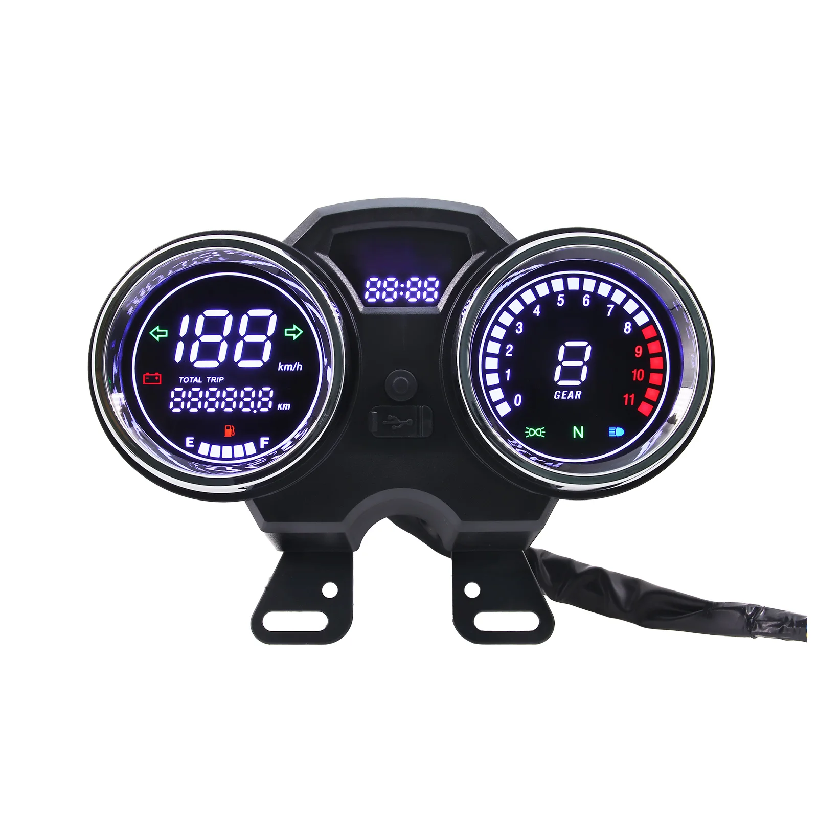 

Приборная панель для мотоцикла, 12 В, 125 светодиодов