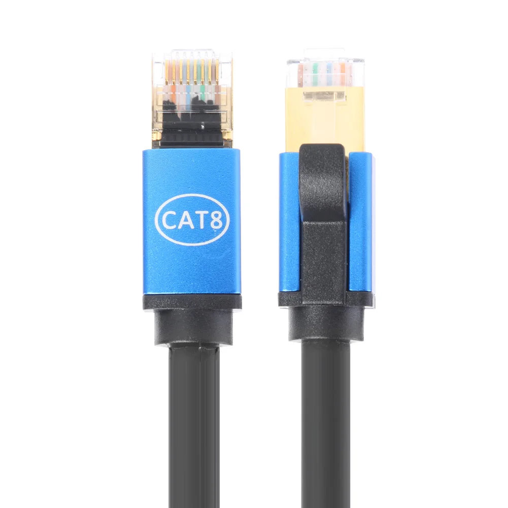 

6878 NO.2Cat8 Ethernet Kabel Stp 40Gbps Super Speed Kat 8 RJ45 Netwerk Lan Patch Cord RJ45 Ethernet Kabel Voor Router modem