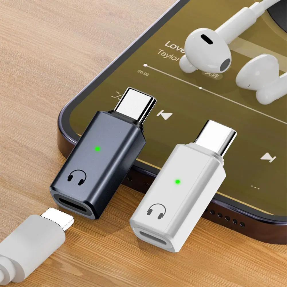 USB C к адаптеру типа аудио конвертеру
