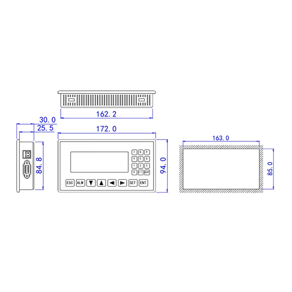 Кабель для программирования PLC RS232 485 422