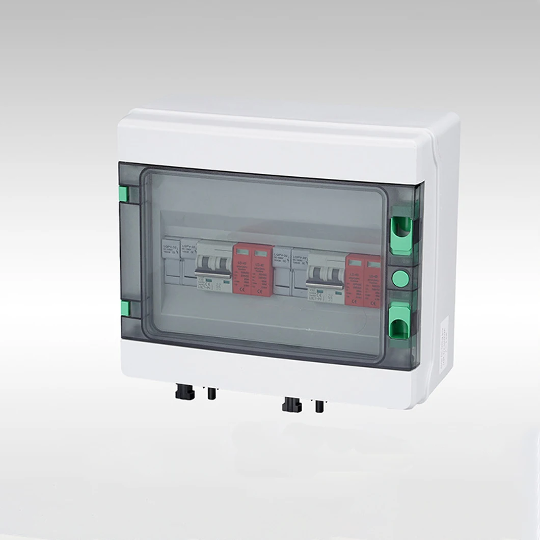 Фотогальванический комбайнер постоянного тока 2 в OUT DC500V защита от огня и вспышки