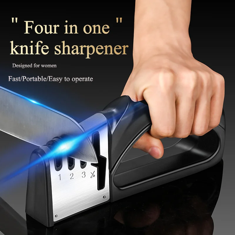 

Knife Scissors Sharpener Kitchen Tool точилка для ножей afilador cuchillos faca нож точильный камень