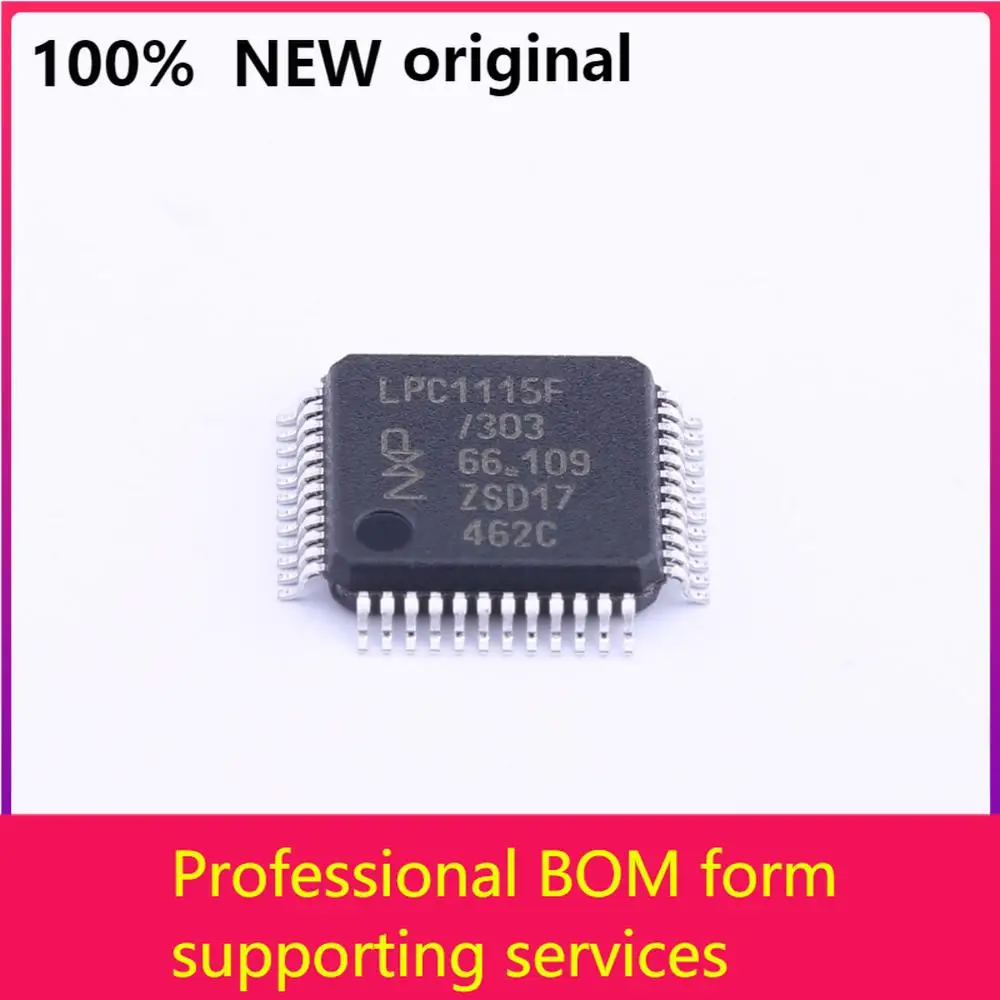 

Масштабируемый микроконтроллер начального уровня 32 бит Mcu на основе Arm Cortex M0 M0 ядер LPC1115FBD48100 % оригинал