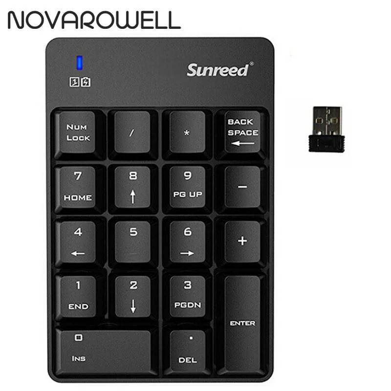 

Wireless Numeric Keyboard 2.4G Digit Keypad Portable Plastic Case AAA Battery For Android Windows Phone Tablet Lenovo Thinkpad
