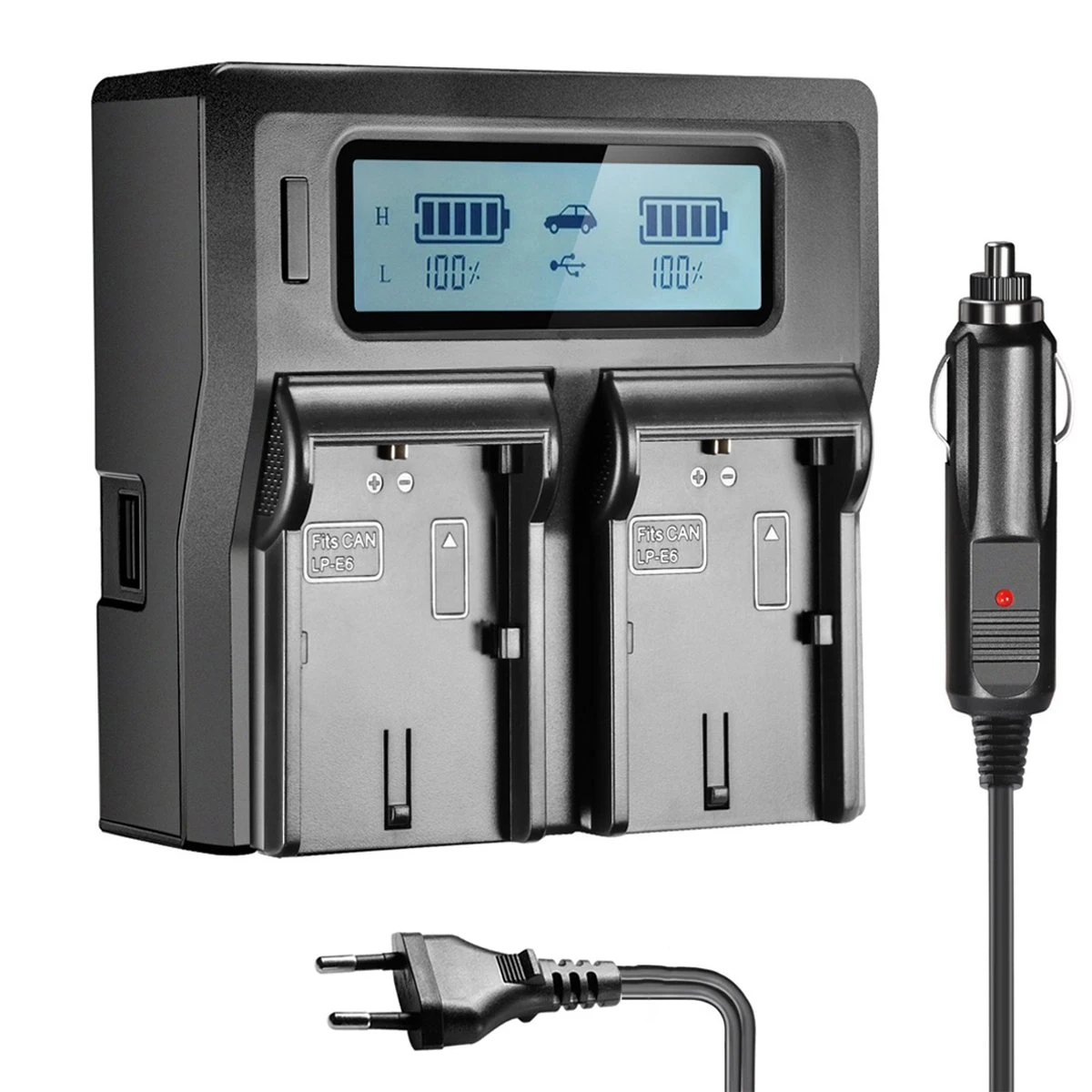Зарядное устройство для Canon EOS 5DS R 5D Mark II III 6D 7D 70D 80D 60D |
