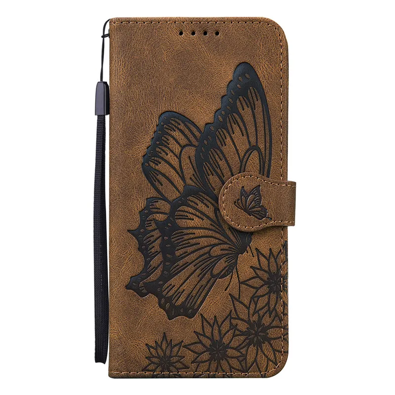 For Samsung Galaxy A10 A105 SM-A105F A 10 Butterfly Leather Phone Case For Samsung A10s A107F A10e A102 Wallet Bags Flip Cover