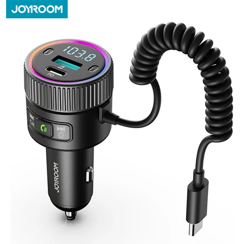 Joyroom Bluetooth FM-передатчик 60 Вт