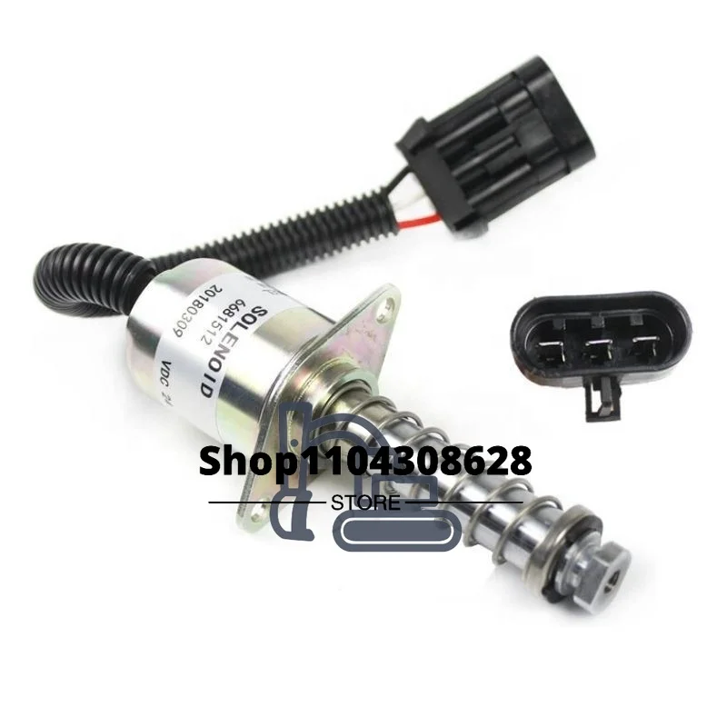 Соленоид отключения 12 В стоп-соленоид для Bobcat S150 S160 S175 S185 S205 S250 S300 6681512 7136559 6690564