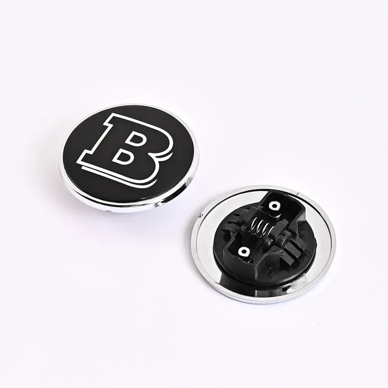 

57 мм эмблема на капоте автомобиля, наклейки с эмблемой на капот для Mercedes Benz Brabus AMG W124 W140 W163 W202 W203 W204 W210 W211 W205