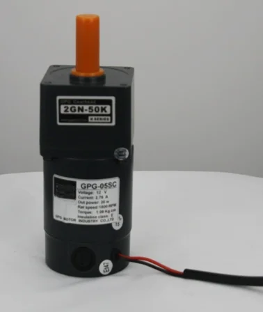 Двигатель постоянного тока 20 Вт 24 В+2GN-60K |