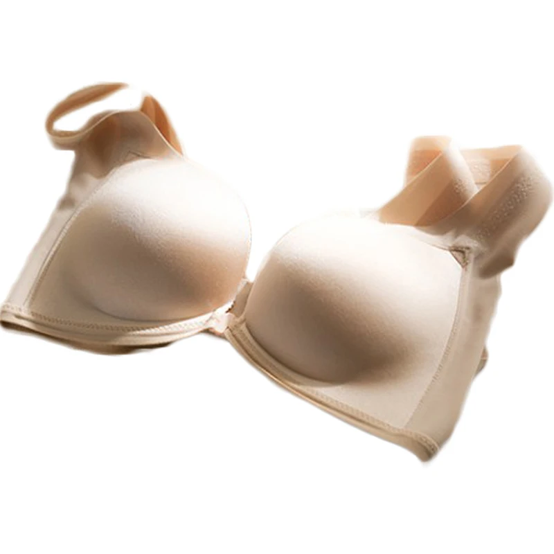 Старый розовый BI дизайн с двойной пряжкой спереди и сзади тонкая коллекция груди