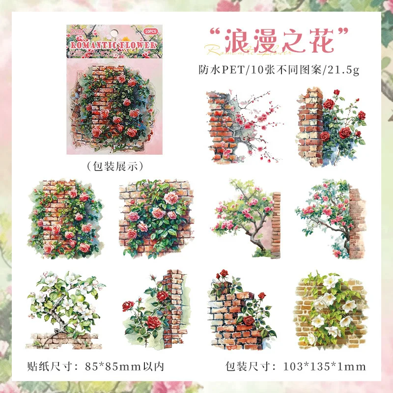 

Набор стикеров Аlideco "Секретный сад", 10 шт.