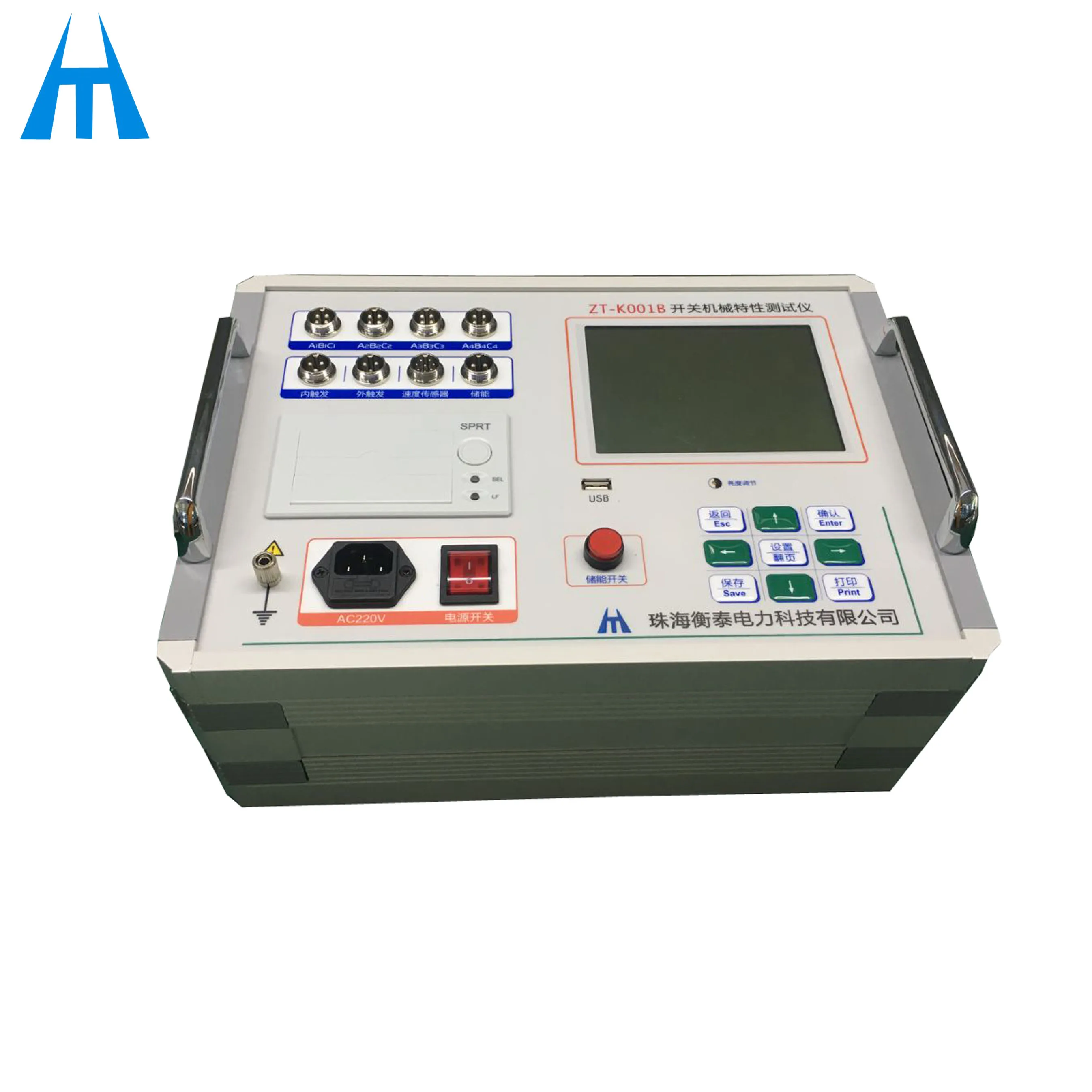 ZT-K001B Instrument for Dynamic Characteristics of Circuit Breakers High Voltage Switch Tester Circuit Breaker Test Machine