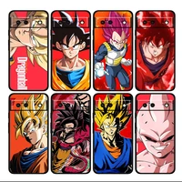 anime dragon ball cool shockproof cover for google pixel 7 6 pro 6a 5 5a 4 4a xl 5g black phone case shell tpu coque capa cover