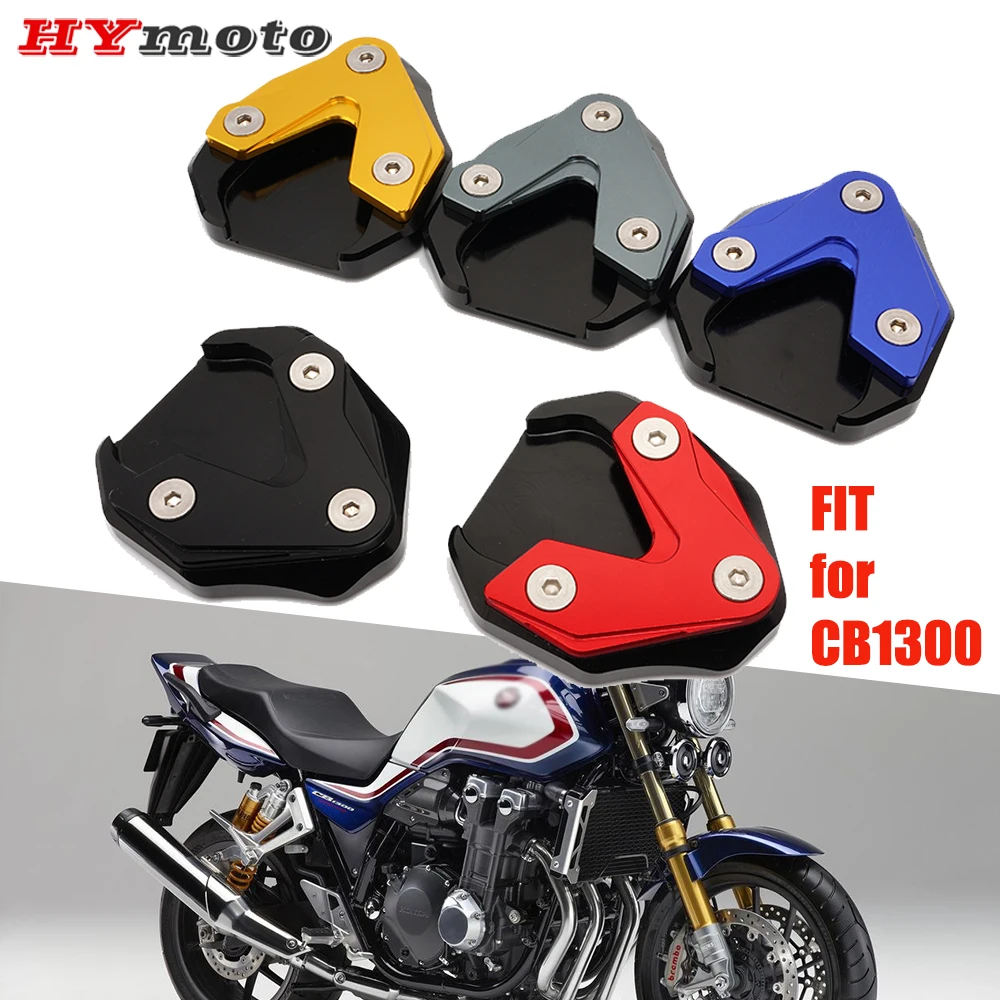 

Motorcycle Accessories Kickstand Foot Side Stand Enlarger Support Plate Extension Pad For HONDA CB 1300 CB1300 2020-2021 2022 23